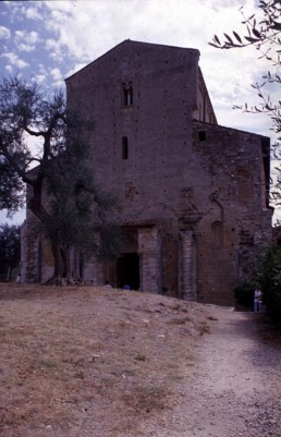 St. Antimo's Abbey (Abbazia di Sant'Antimo) in Castelnuovo Dell' Abate, Italy