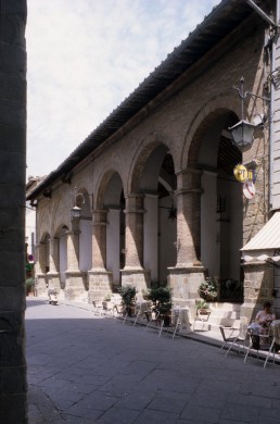 Montalcino Palazzo Comunale in Montalcino, Italy