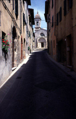 San Quirico D'Orcia in San Quirico D'Orcia, Italy