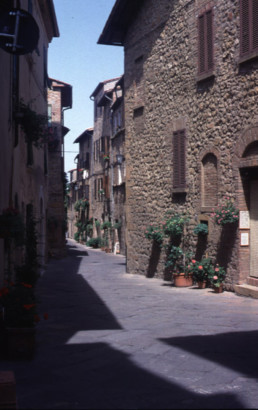 San Quirico D'Orcia in San Quirico D'Orcia, Italy