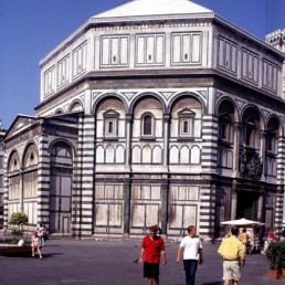 Baptistry in Florence, Italy