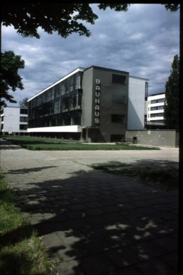 Bauhaus in Dessau, Germany by architect Walter Gropius