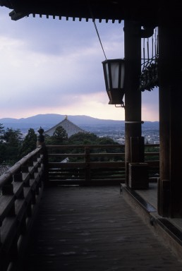 Nigatsu-do in Nara, Japan