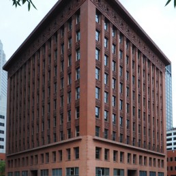 Wainwright Building in St. Louis, Missouri by architect Louis Sullivan