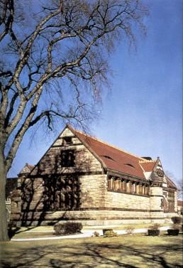 Crane Memorial Library in Quincy, Massechusetts by architect Henry Hobson Richardson