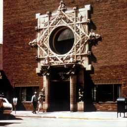 Merhants' National Banks in Grinnell, Iowa by architect Louis Sullivan