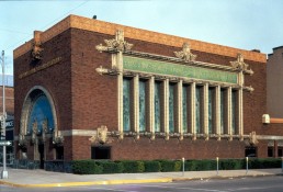 People's Savings and Loan Association Bank in Sidney, Ohio by architect Louis Sullivan