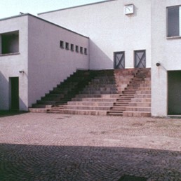 Elementary School in Fagnano Olona, Italy by architect Aldo Rossi
