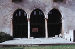 Castel Vecchio Museum in Verona, California by architect Carlo Scarpa