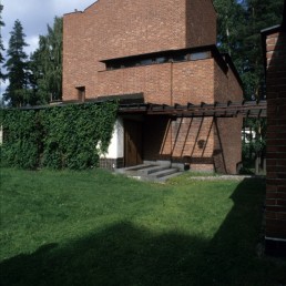 Säynätsalo Town Hall in Saynatsalo, Finland by architect Alvar Aalto