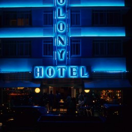 Colony Hotel in Miami Beach, Florida by architect Henry Hohauser