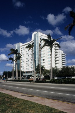 Eden Roc Hotel in Miami Beach, Florida by architect Morris Lapidus