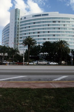 Fontain Bleu Hotel in Miami Beach, Florida by architect Morris Lapidus