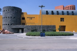 National Center for the Arts, Art Building in Mexico City, Mexico by architect Ricardo Legoretta