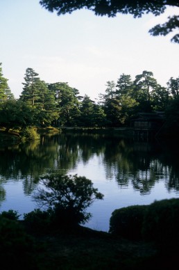 Kenroku-en Garden in Kanazawa, Japan