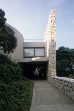 Benesse House in Naoshima, Japan by architect Tadao Ando