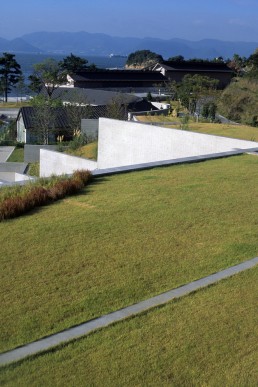 Benesse House in Naoshima, Japan by architect Tadao Ando