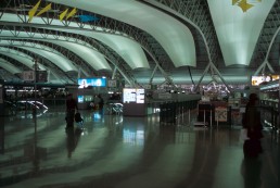 Kansai International Airport in Osaka, Japan by architect Renzo Piano
