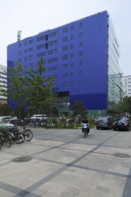 Environmental Science Building (SIEEB) at Tsinghua University in Beijing, China by architect Mario Cucinella