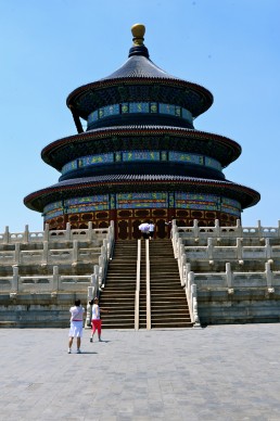 Temple of Heaven in Beijing, China by architect Yongle Emperor