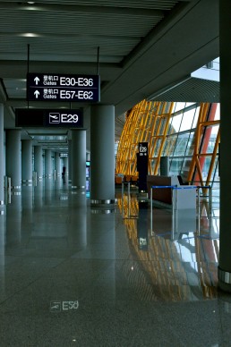 Beijing Airport in Beijing, China by architect Norman Foster