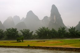 Karst Landscapes in Southern China in Yangshuo, China