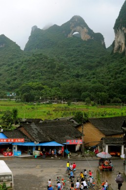 Karst Landscapes in Southern China in Yangshuo, China