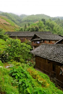 Longshen Mountain Villages in Longshen, China