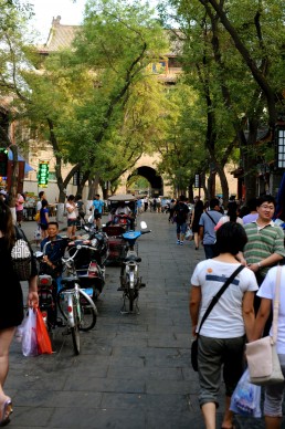 Xi'an Street Life in Xian, China