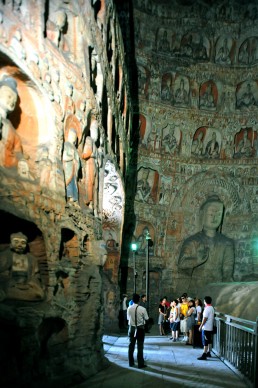 Yungang Grottoes in Datong, China by architect Tan Yao
