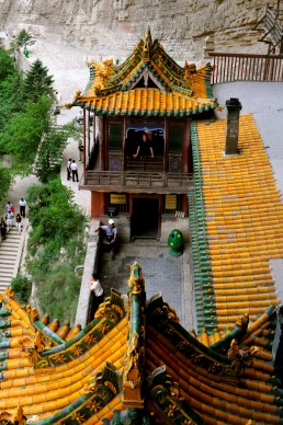 Hanging Temple in Datong, China by architect Liao Ran