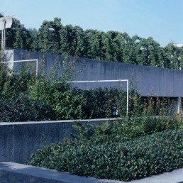 Oakland Museum of California in Oakland, California by architect Kevin Roche John Dinkeloo and Associates