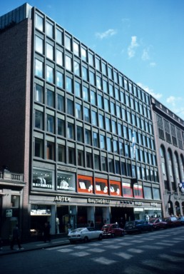 Rautatalo Office Building in Helsinki, Finland by architect Alvar Aalto
