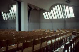 Vouksenniska Church in Helsinki, Finland by architect Alvar Aalto