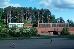 Jyväskylä University in Jyväskylä, Finland by architect Alvar Aalto