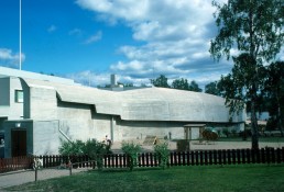 Jyväskylä Police Headquarters in Jyväskylä, Finland by architect Alvar Aalto