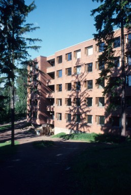 Helsinki University of Technology in Espoo (Otaniemi), Finland by architect Alvar Aalto