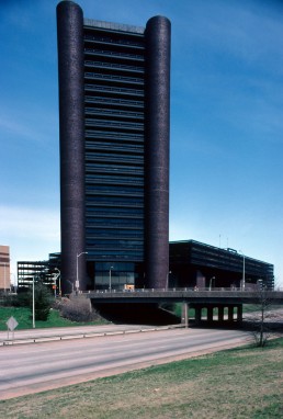 Knights of Columbus Headquarters in New Haven, Connecticut by architect Kevin Roche John Dinkeloo and Associates