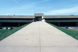 Richard C. Lee High School in New Haven, Connecticut by architect Kevin Roche John Dinkeloo and Associates
