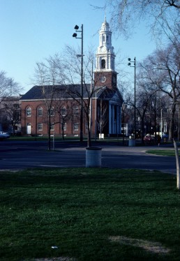 United Church in New Haven, Connecticut by architect David Hoadley