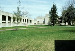 Wesleyan Art Center in Middletown, Connecticut by architect Kevin Roche John Dinkeloo and Associates