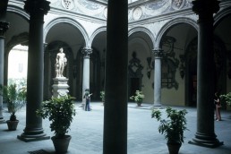 Palazzo Medici Riccardi in Florence, Italy by architect Michelozzo Michelozzi