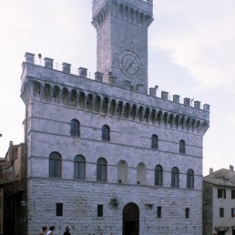 Palazzo Comunale in Montepulciano, Italy