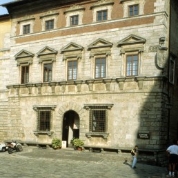 Palazzo del Capitano in Montepulciano, Italy