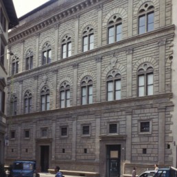 Palazzo Rucellai in Florence, Italy