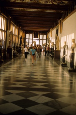 Uffizi Gallery in Florence, Italy by architect Giorgio Vasari