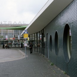 bus terminal in Rotterdam, Netherlands by architect Rem Koolhaas