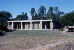 Boat Club in Chandigarh, India by architects Le Corbusier, Charles-Édouard Jeanneret
