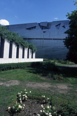 Jewish Museum Berlin (exterior) in Berlin, Germany by architect Daniel Libeskind