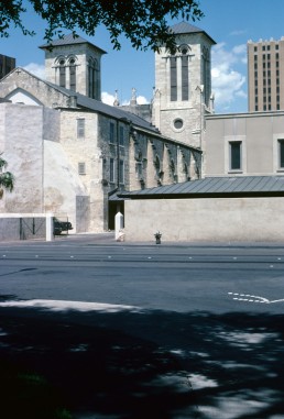 San Fernando Cathedral in San Antonio, Texas by architect O'Neil Ford